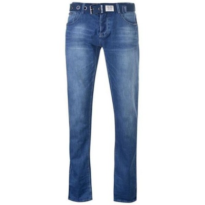 Firetrap Mens Blackseal XL Kamito Jeans Mid Wash Parallel Import