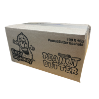 Eezy Squeezy Smooth Peanut Butter Sachets 100 x 15g Sachets