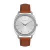Micaiah Andermatt Leather Ladies Watch - Burnt Orange Photo
