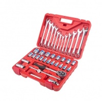 37 Piece Socket and Wrench Set 12