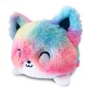 Reversible Fox Plush Toy Photo