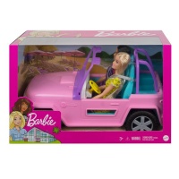 Barbie Doll And Vehicle Playset With 2 Dolls And Off Road Vehicle