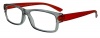 News Optic Reading Glasses - No 29 Grey/Red 1.0 Photo