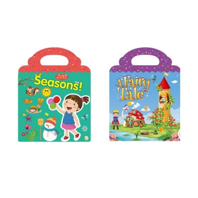 Reusable Learning Sticker Book Toys For Kids