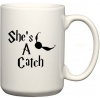 She's A Catch Harry Potter Birthday Anniversary Valentine Gift Coffee Mug Photo