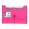 DELI A4 Expanding File 13 Pockets - Pink Photo