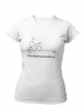 PepperSt Ladies White T-Shirt - Tetrahydrocannabinol Chemical Formula Photo