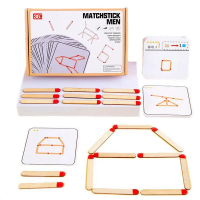 Matchstick Men Geometry Puzzle Logic Thinking