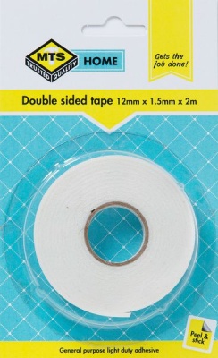 MTS Home Double Sided Tape 12mmx15mmx2m