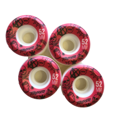 Photo of Thrashers Conical Skateboard Wheels 52mm 99a - Set of 4