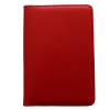 Slim Card Wallet - Premium Leather - Red Photo