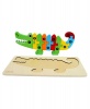 Hualong 3D Educational Toy Jigsaw Wooden Puzzle Block Set Photo