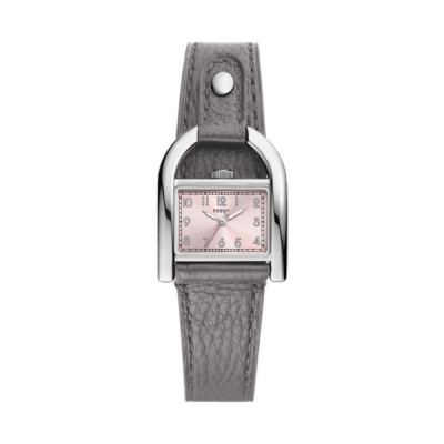 Fossil Womens Harwell Three Hand Light Gray Eco Leather Watch ES5265