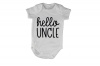Hello Uncle - SS - Baby Grow Photo