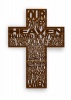 Cross Wood Lords Prayer Photo
