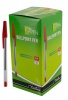 Treeline Ballpoint Pens Crystal Barrel T-Pen Red - Bulk Pack of 2000 Photo