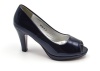 TTP Ladies Glossy Peep Toe Platform High Heel Photo