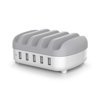 Photo of Orico 5 Port Tablet/Smartphone USB Charging Station - White