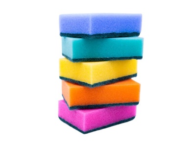 Photo of E/Clean Rainbow Sponges 5's