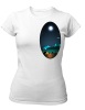 PepperSt Ladies White T-Shirt - Minimal Camp Photo