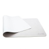 Iconix Anti-Slip PU Leather Office Desktop Mousepad - Brown/Silver Photo
