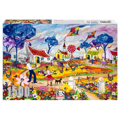 RGS Group Kites by Portchie 1500 Piece Jigsaw Puzzle