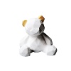 Kimble Geometric Teddy Bear 3D Silicone Mould - Large Siting Bear Mould Photo