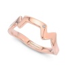 Shimansky Table Mountain Ring with 1 Diamond - 14K Rose Gold Photo