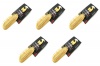 5 x BaByliss Mini Wooden Bristle Massage Hair Brush for Children or Women Photo