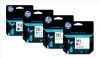 HP 711 Black Cyan Magenta Yellow 4 Pack Ink Cartridges Photo