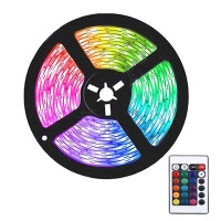 RGB Color Changing LED Strip Light with IR Remote Control