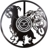 Pappa Joe - Custom Vinyl Wall Clock - Schnauzers Photo