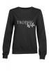 Love & Sparkles Trophy Wife Black Pullover Sweat Top Photo