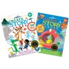 eeBoo Sequencing & Communication Story Cards: Volcanos & Robots Photo