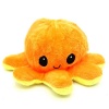BUFFTEE Sunshine Happy Sad Octopus - Mini Mood Octopus - Yellow & Orange Photo