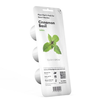Photo of Click and Grow Cinnamon Basil Refill for Smart Herb Garden - 3 Pack