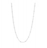 Cosmic 925 Sterling Silver - Dainty Beaded Adjustable Chain Necklace Photo