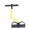 Pull Straps Chest Expander Leg Exerciser Resistance Ropes - Yellow & Black Photo