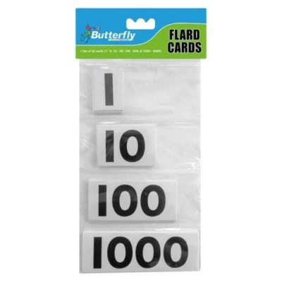 Photo of Butterfly Flard Flash Cards - Numbers