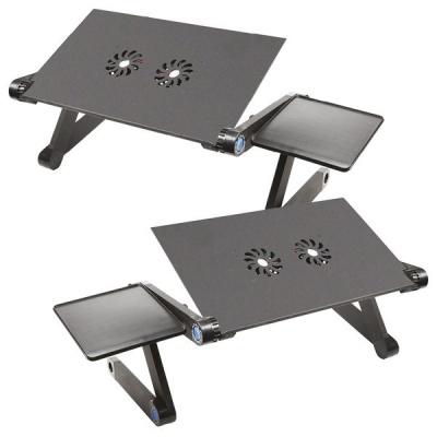 Ntech Portable Adjustable Aluminium Laptop Stand 2 Sets