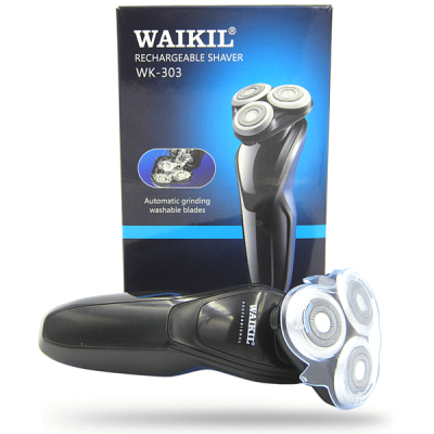 Waikil Rechargeable Electric Shaver with PopUp Trimmer