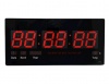 Digital LED Number Wall Clock with Date & Temperature Display - JH-4622 Photo