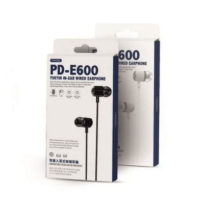 Photo of MR A TECH PRODA PE-600"-ear wired earphone 1m