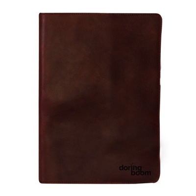Photo of DoringBoom Men's A4 genuine Leather sleeve for Note pad / Exam Pad / writing journal