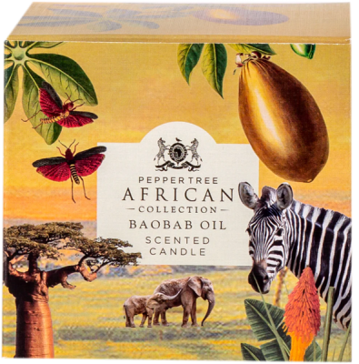 Pepper Tree African Baobab Scented Candle 200ml