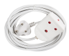 Electricmate 16A 5m Extension Lead - White Photo