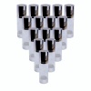 15ml Clear And Glossy Silver Airless Lotion Bottle- 20 Pack Photo