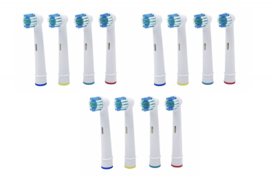 Dental Pro Dental Electric Toothbrush Replacement Heads for Oral B 12 Pack