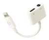 Superfly 3.5mm Aux to Lightning Cable White Photo