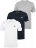 Tokyo Laundry - Mens Koppelo Crew Neck Cotton T-Shirts In White Light Grey Marl Navy [Parallel Import] Photo